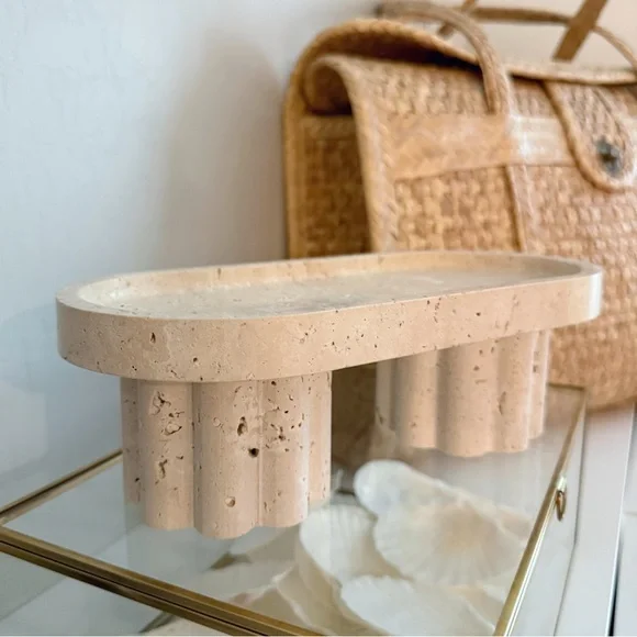 NWT • Travertine Tray - Picture 2 of 5